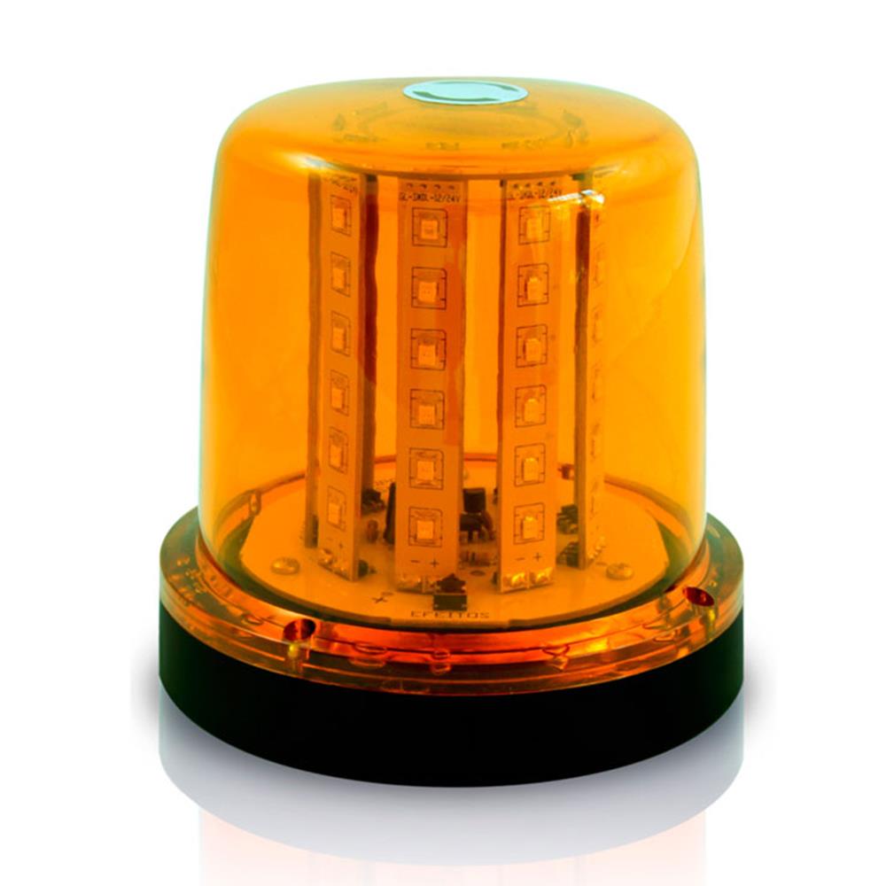 Giroflex Ambar com 54 Leds 12V 24V Parafusado Autopoli AL280