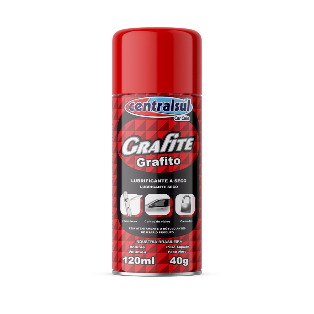 Grafite em Spray 120ml Centralsul 020966