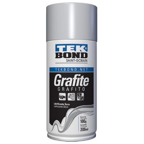 Grafite Seco Spray 200ml Tekbond/Adespec 0206000080012LT