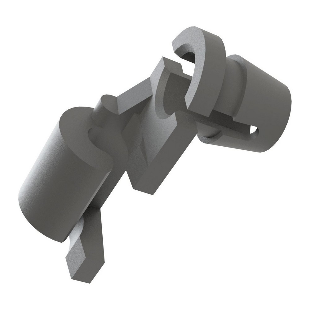 Grampo da Fechadura da Porta lado direito Plast CAR P196