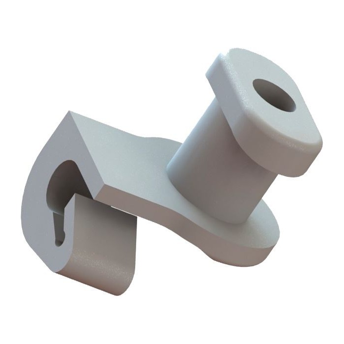 Grampo de Fechadura de Porta Plast CAR P387