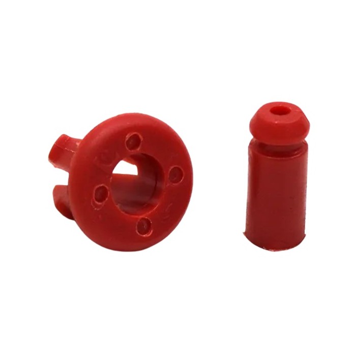 Grampo de Fixação do Para-choque Vermelho Vannucci BH1X17C700AA
