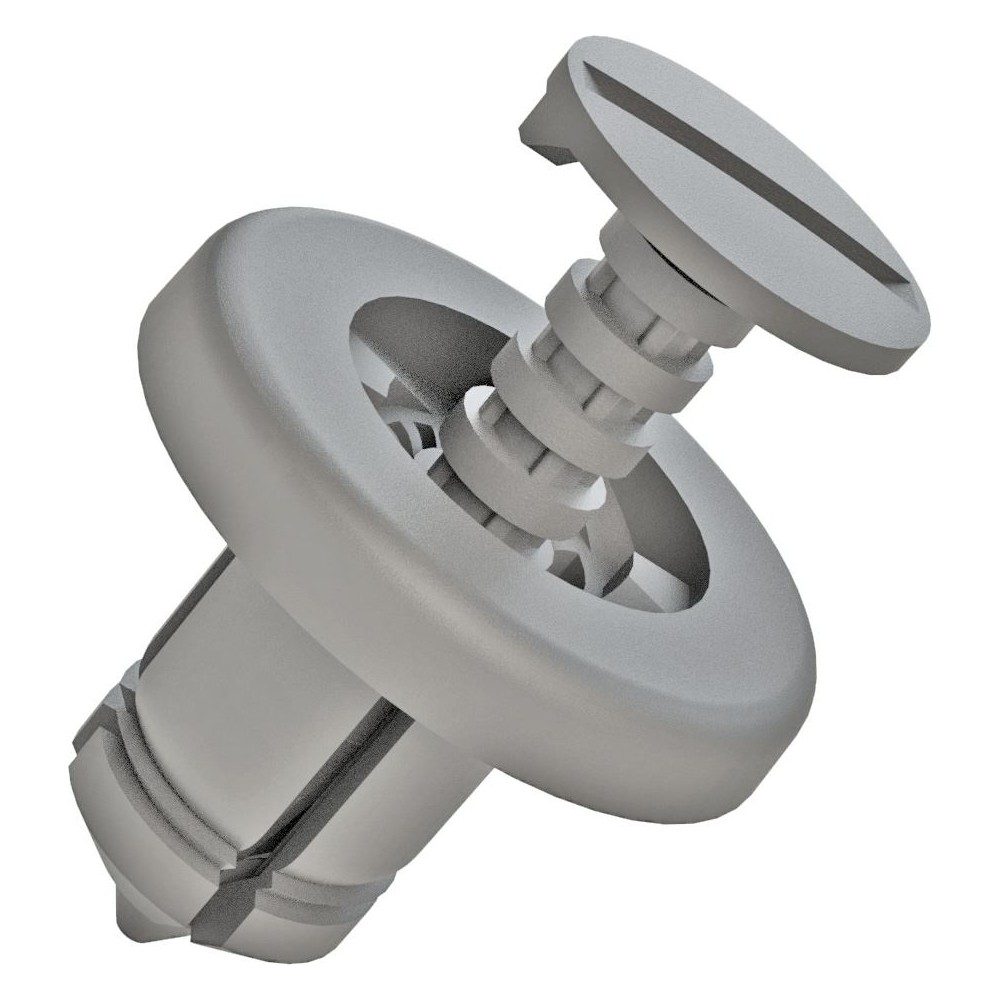 Grampo do Para-choque/Churrasqueira Cinza Plast CAR P167C