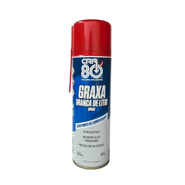 Graxa Branca Spray 300ml CAR 80 CAR80GRAXA
