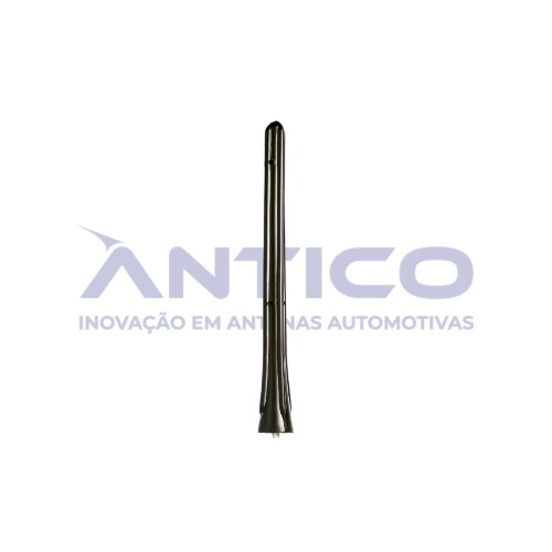 Haste da Antena de Teto com Estria 17cm dianteiro traseiro Antico HS312