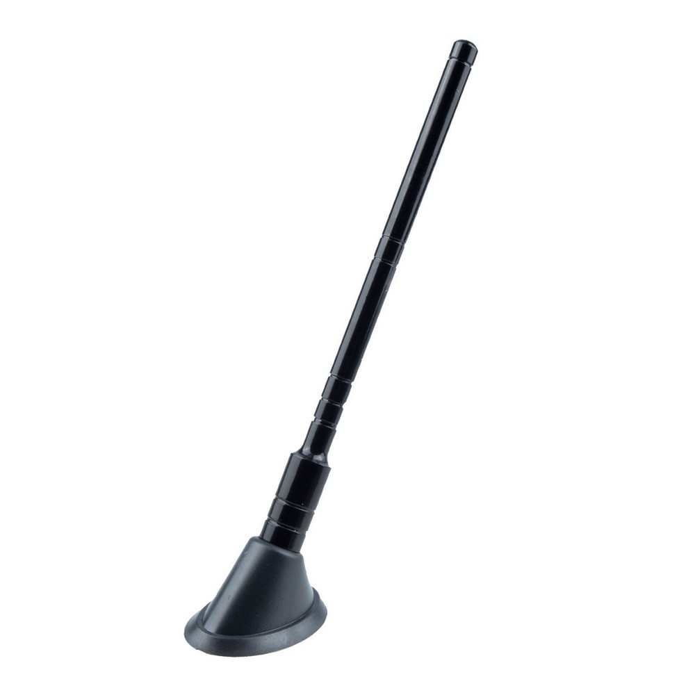 Haste de Antena Decorativa de Alumínio Preta 195mm Shek Parts 01032
