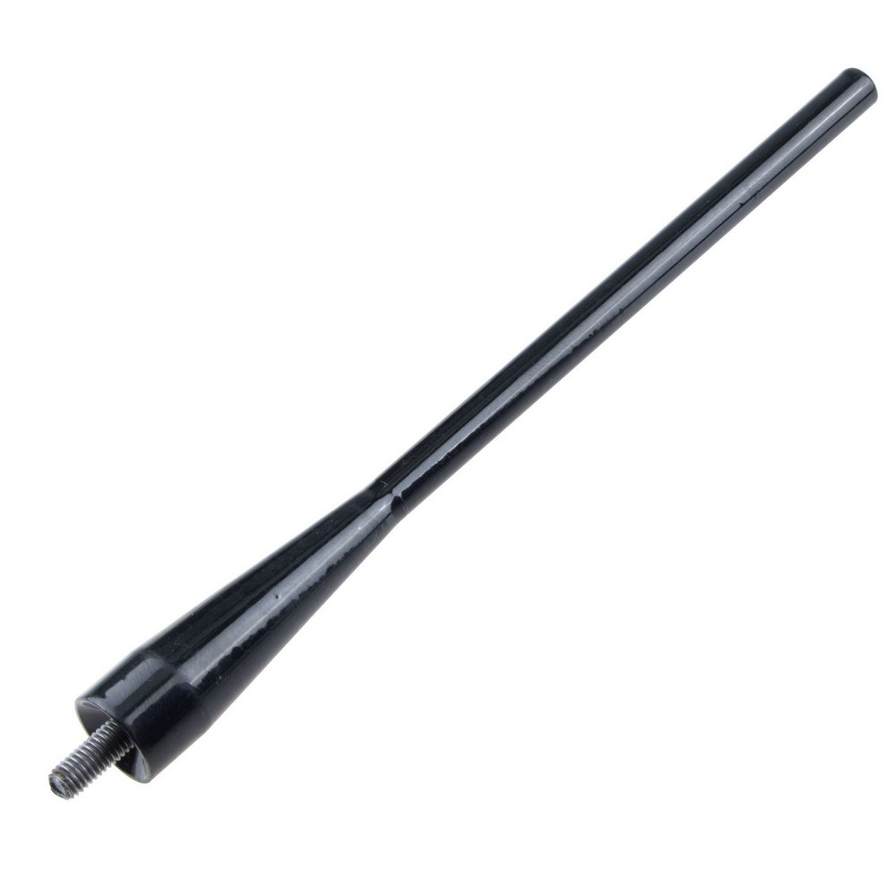 Haste de Antena Stalone Curta 150mm/Rosca 5mm Preta Shek Parts 01047