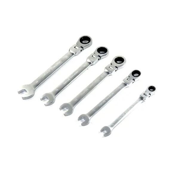 Jogo Chave Combinada com Catraca (5 Peças) LG Ferramentas OT342