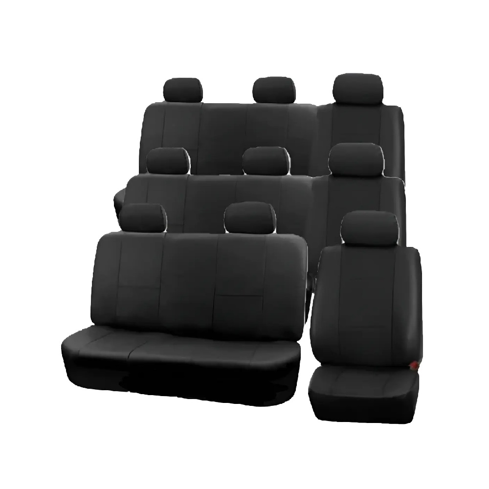 Jogo de Capa para Bancos completo Preto Revestcar Autocapas 857