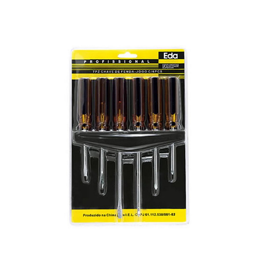 Jogo de Chave de Fenda/Philips com 6 Peças EDA 7PZ