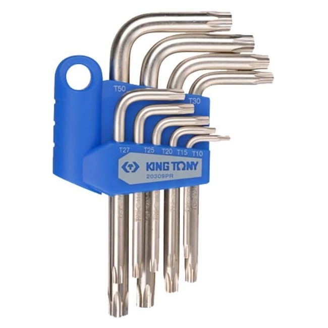 Jogo de Chave Torx (9 Peças) Kingtony 20309PR