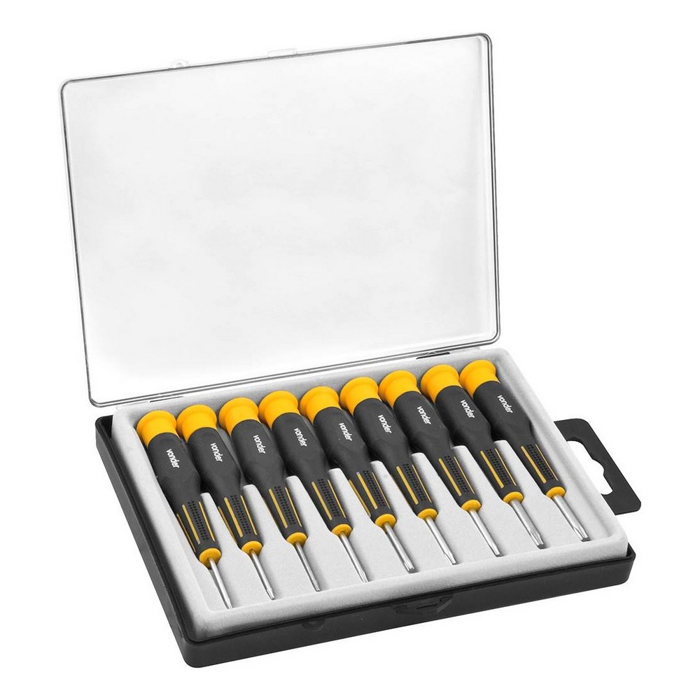 Jogo de Chave Torx com Cabo e 9 Peças da T4 a T20 Vonder 3570009000