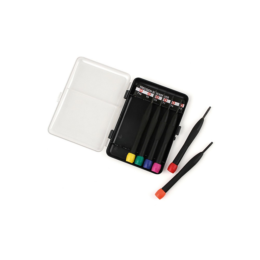 Jogo de Chave Torx T-5 á T-10 (6 Peças) Etilux T15