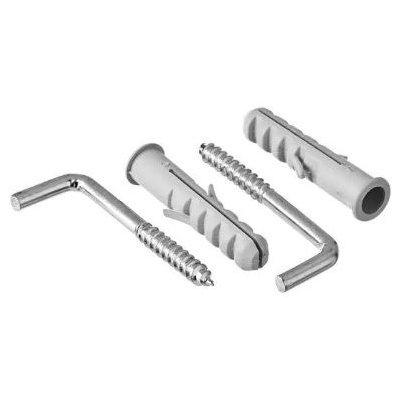 Jogo de Escápulas Zincado 4,9 X 75MM com Buchas de Nylon Bemfixa 7324