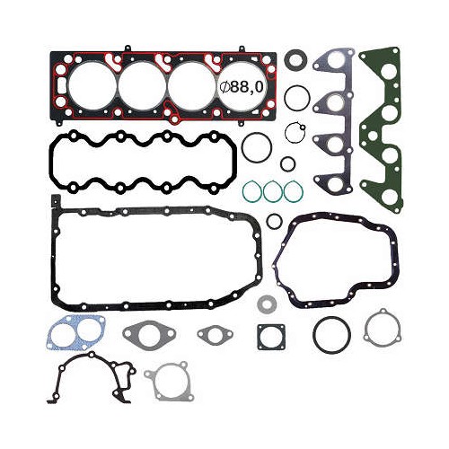 Jogo de Juntas do Motor sem Retentor Bastos Juntas 121075PK