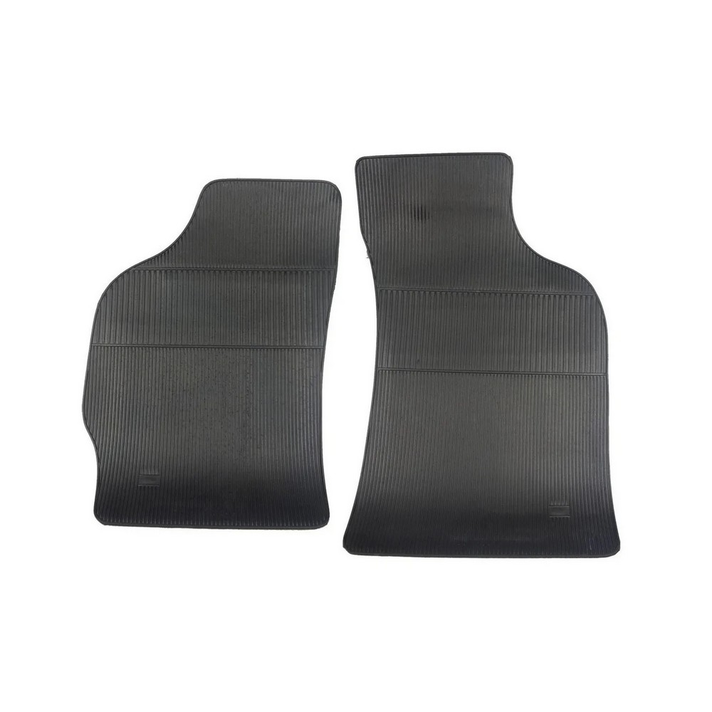Jogo de Tapete da Cabine Preto 2 Peças CAR Floor D0350