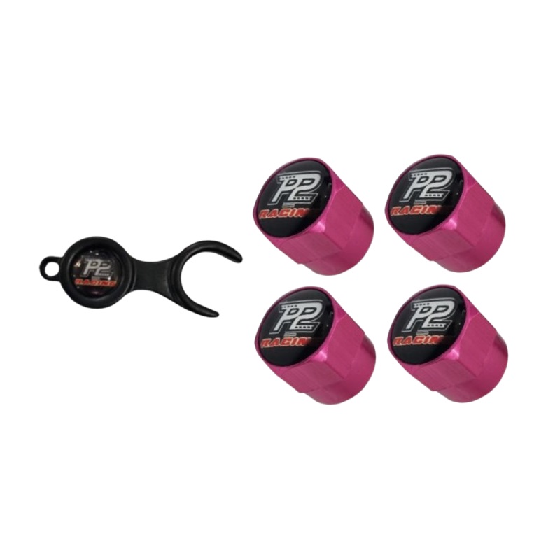 Jogo Tampas de Válvula de Pneu Com 5 Peças P2 Acessórios Automotivos TV39P