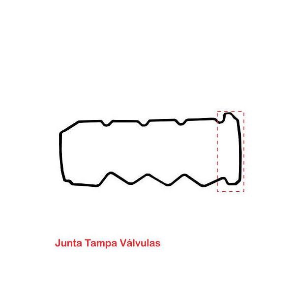 Junta da Tampa de Válvulas Bastos Juntas 15176003BN