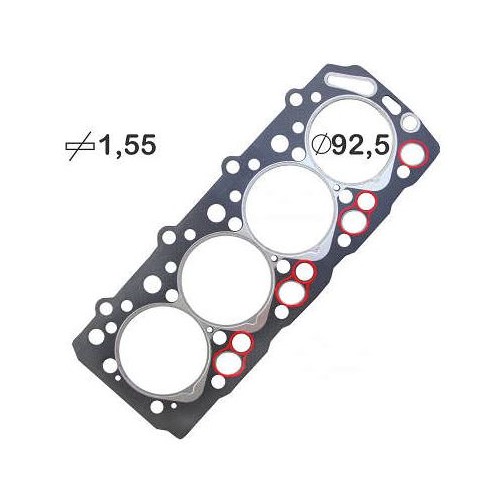 Junta do Cabeçote (1.55mm) Fibra Bastos Juntas 151511PK4
