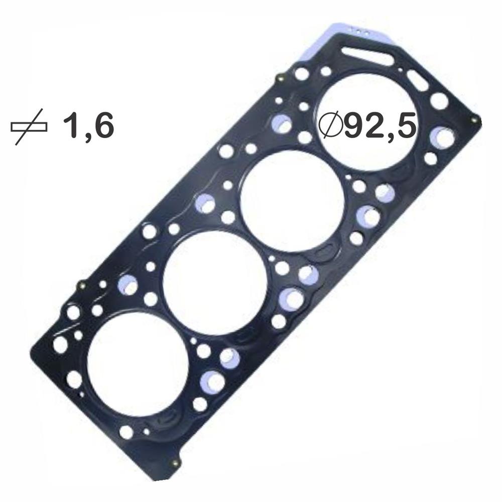Junta do Cabeçote (1.60mm) Aço Bastos Juntas 151570ML3