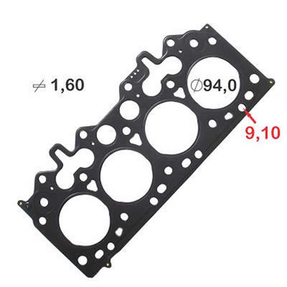 Junta do Cabeçote (1.60mm) Bastos Juntas 131575ML3