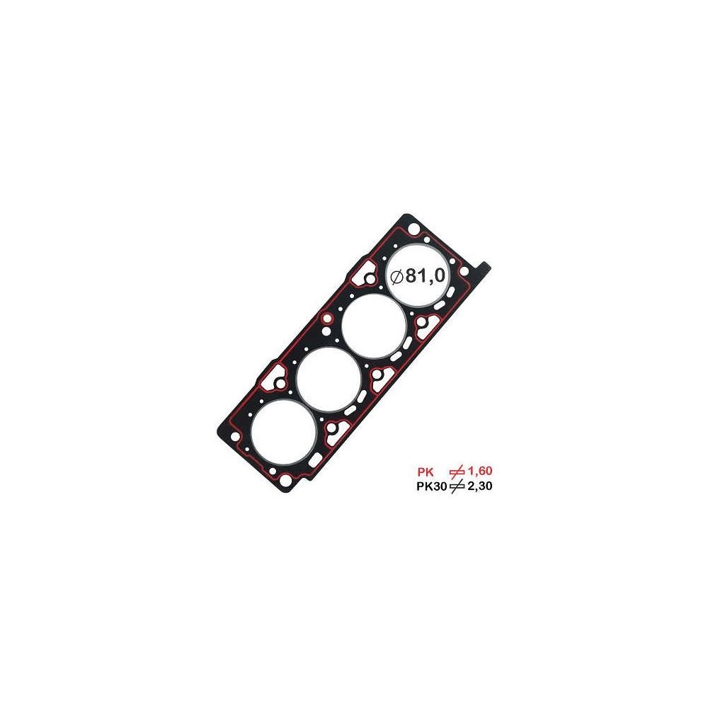 Junta do Cabeçote (1.70mm) Fibra Ø81mm Bastos Juntas 141573PK