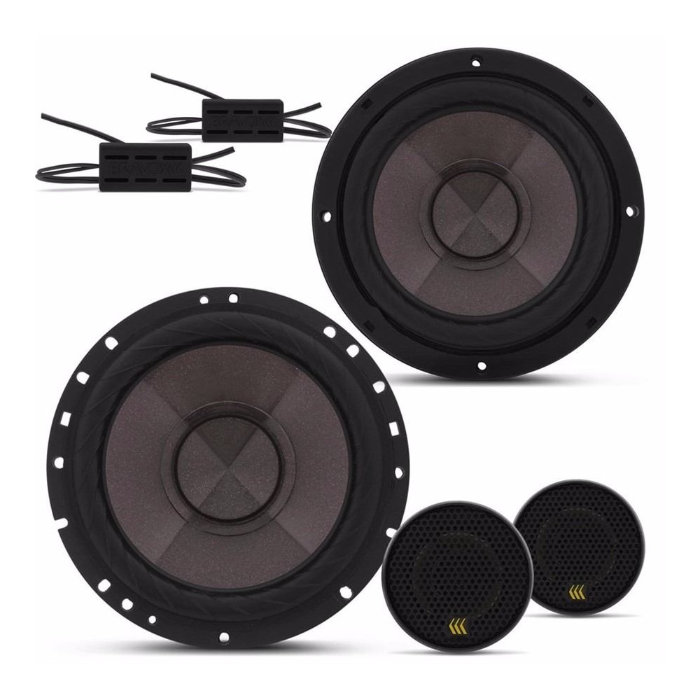 Kit Alto-Falante 6 Pol. 2 Vias Premium Cs60p 60W Rms Bravox 97071110