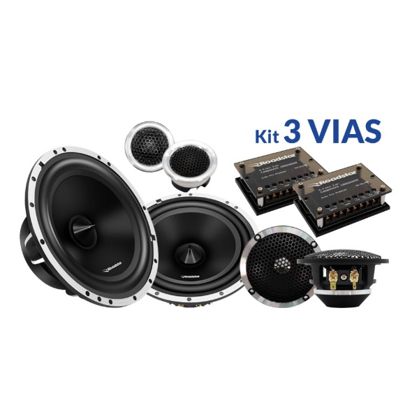 Kit Alto Falante Roadstar Brasil RS365BR