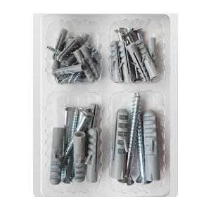 Kit Buchas com Parafusos Bemfixa 3330
