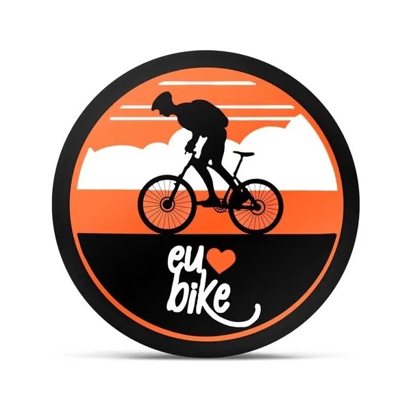Kit Capa de Estepe Bike com Cadeado e Cabo de Aço R13/14/15/16 Splody 100470BX