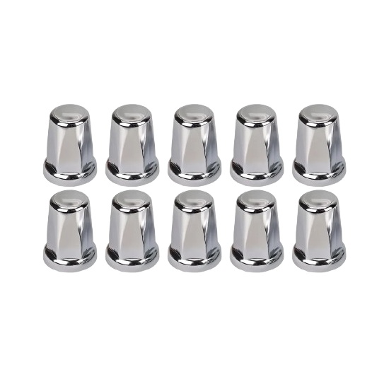 Kit Capa para Parafuso de Roda Cromada Modelo Suiça 32/33mm Xcar Produtos Automotivos 08038