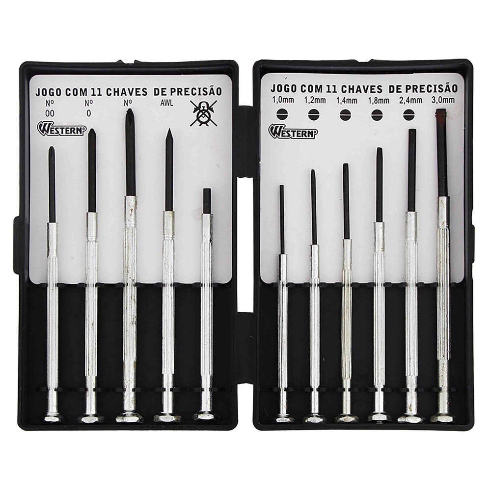 Kit Chave Precisão (11 Peças) Etilux 111