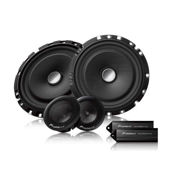 Kit com 2 Vias 60W Rms 6 Pol. Pioneer TSC1730BR