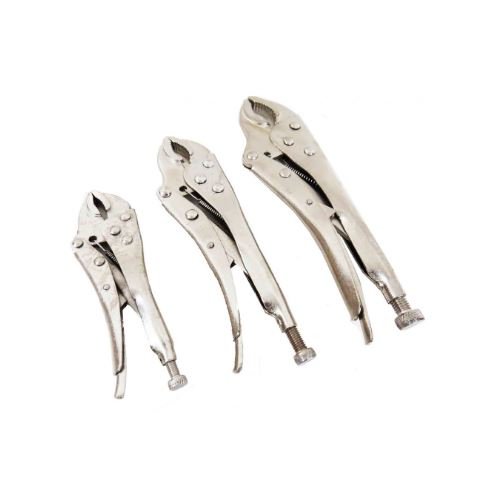 Kit com 3 Mini Alicates de Pressão LG Ferramentas TLT000015