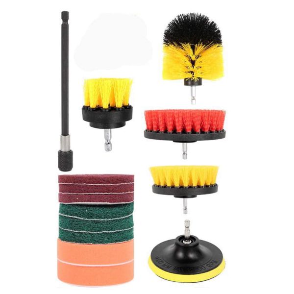 Kit de Escova Rotativa Titanium Ferramentas 06066