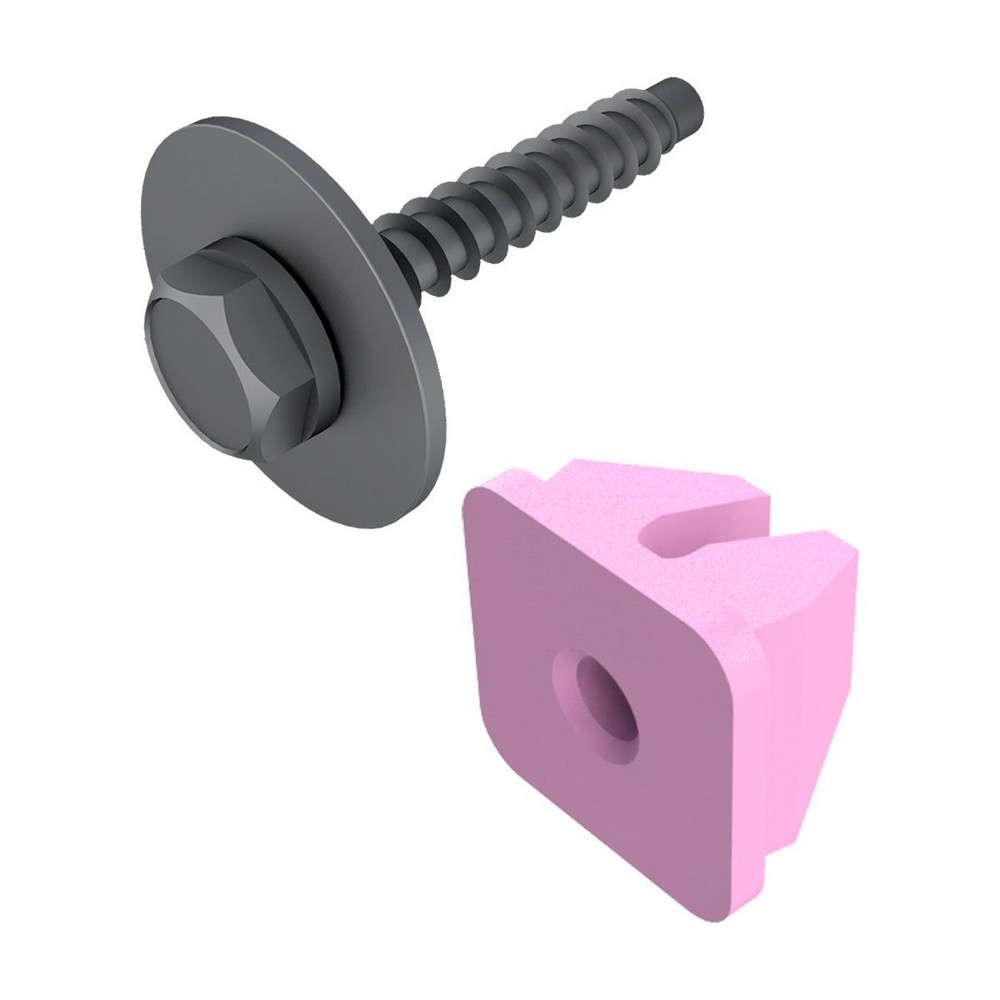 Kit de Grampo do Spoiler Lateral Plast CAR KPF321