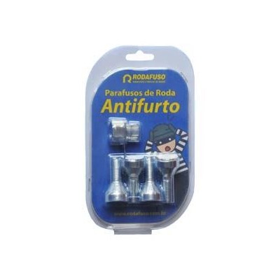 Kit de Parafuso Antifurto Chave 21mm com 4 Peças Rodafuso 22CRAS