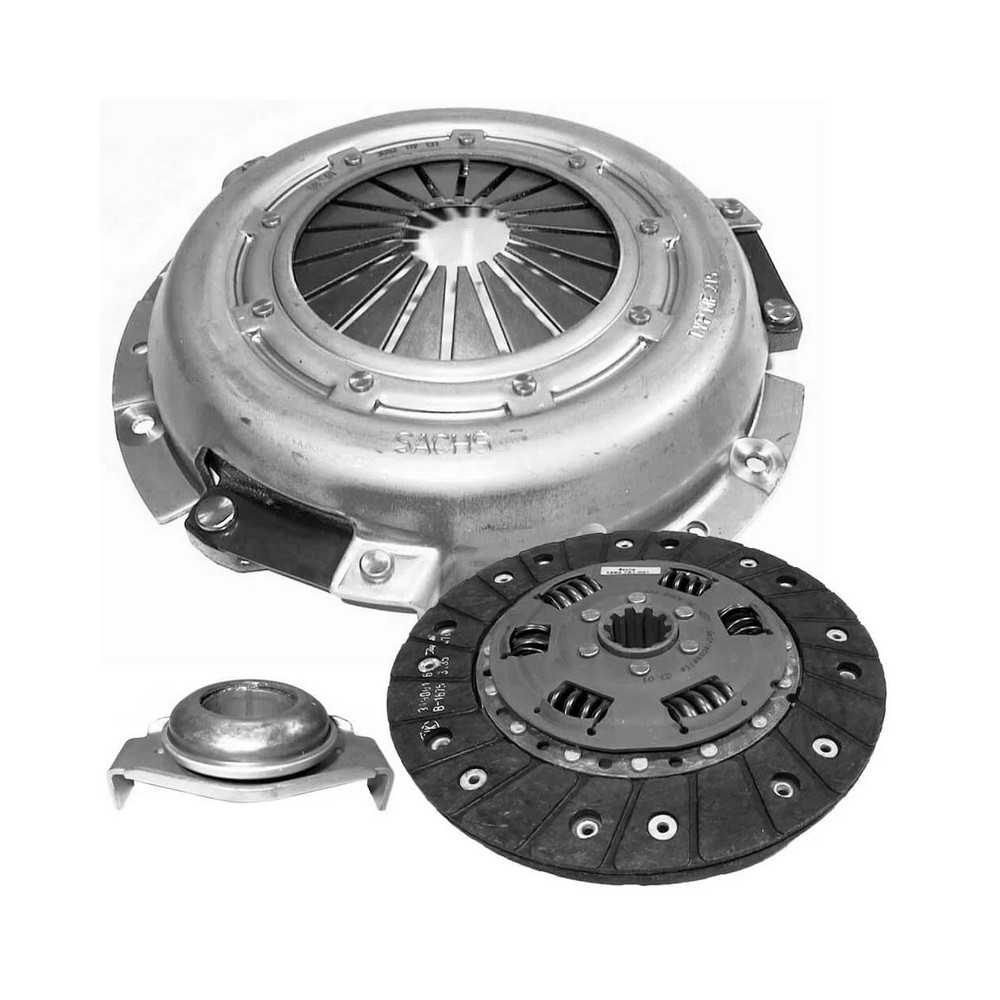 Kit Embreagem Platô com Mancal e Disco Sachs 6580
