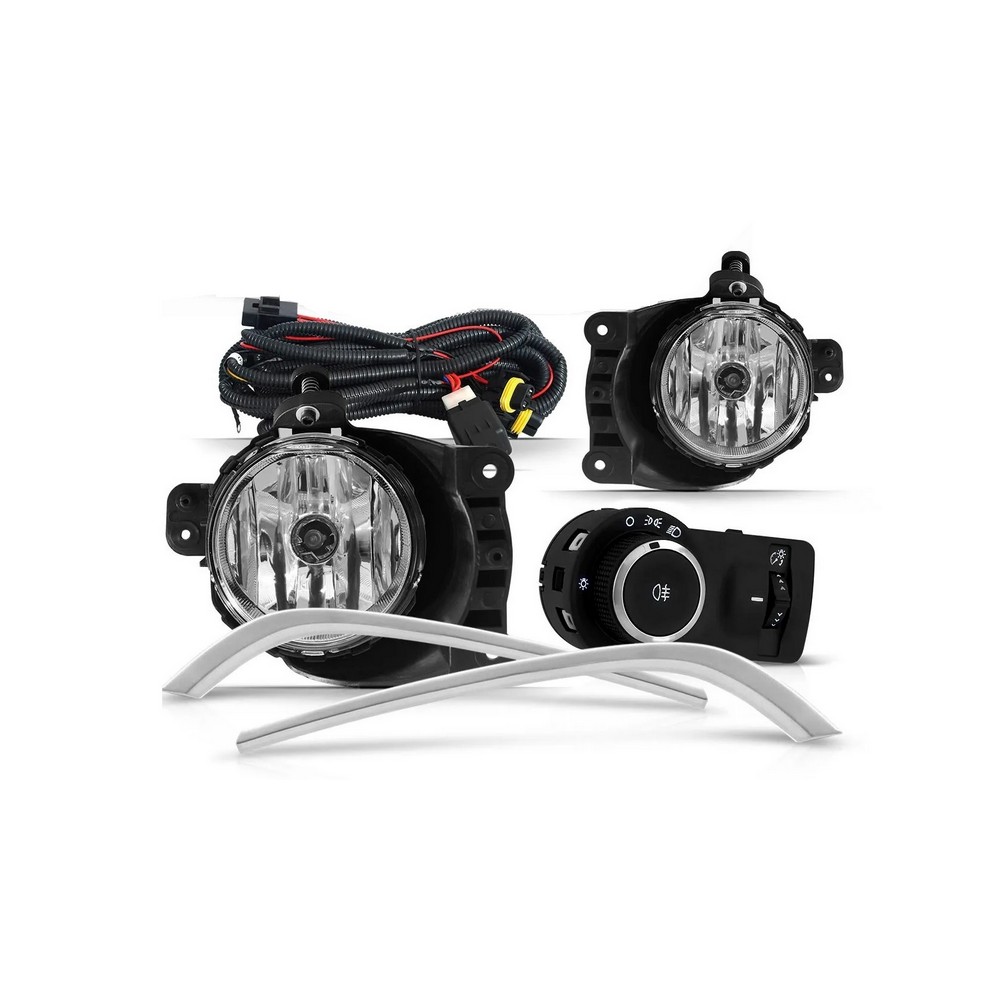 Kit Farol Auxiliar Suns Acessorios FGS0730CV