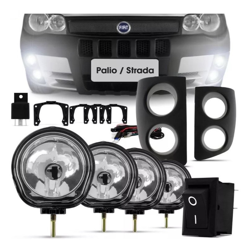 Kit Farol Auxiliar Rufato 25907