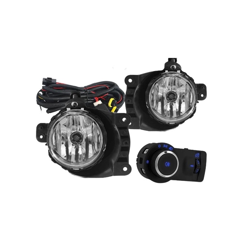 Kit Farol Auxiliar sem Moldura Suns Acessorios FGS0704CV