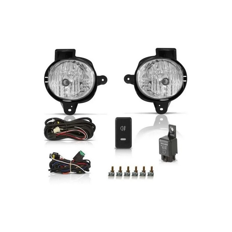 Kit Farol de Milha Fabricio KFM741