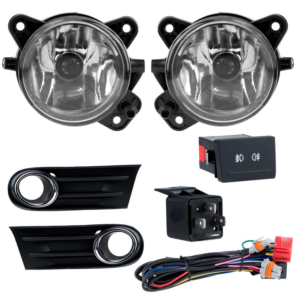 Kit Farol de Milha Fabricio KFM663B