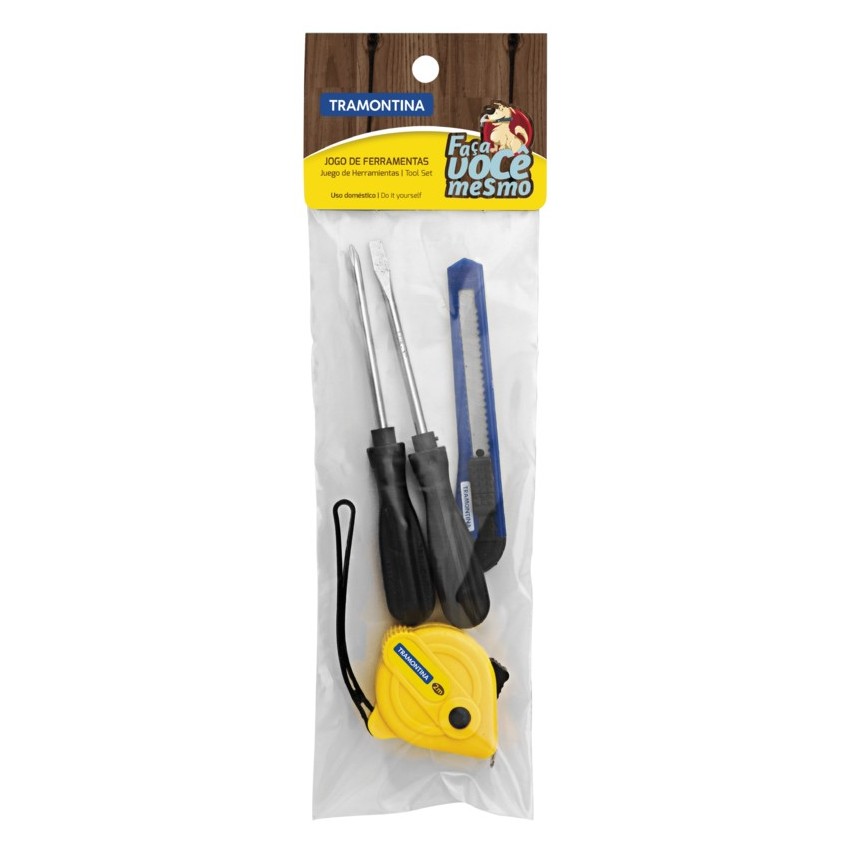 Kit Ferramenta (4 Peças) Tramontina Garibaldi 43408179