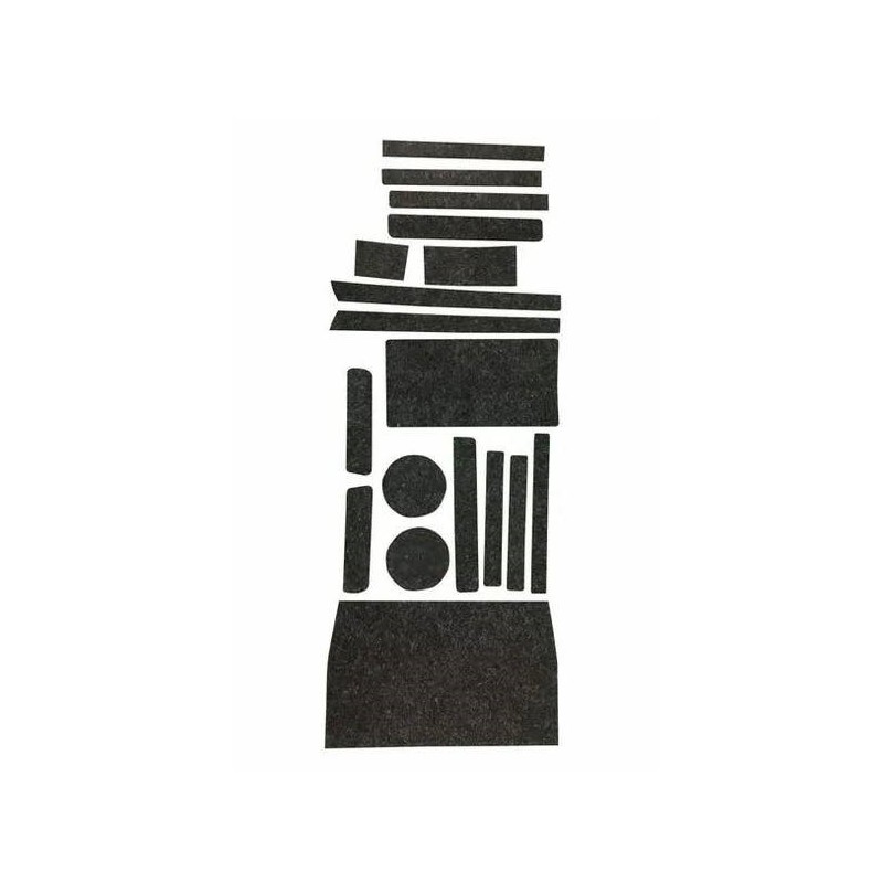 Kit Forro Porta Objetos Titanium KF0311