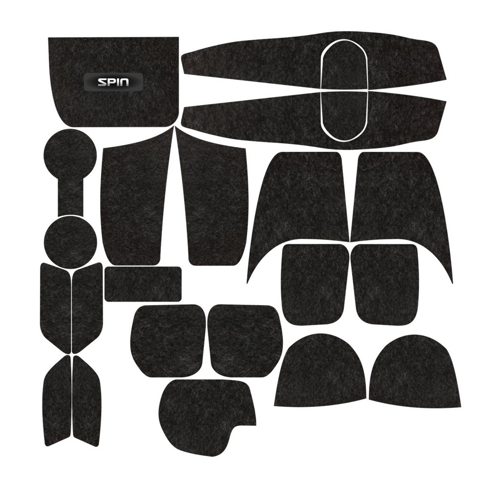 Kit Forro Porta Objetos Titanium KF0315