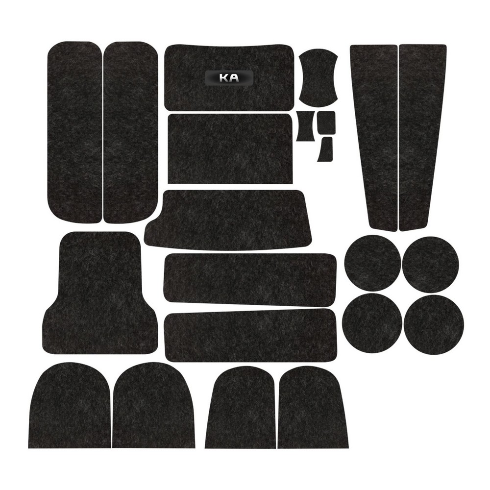 Kit Forro Porta Objetos Titanium KF0401C