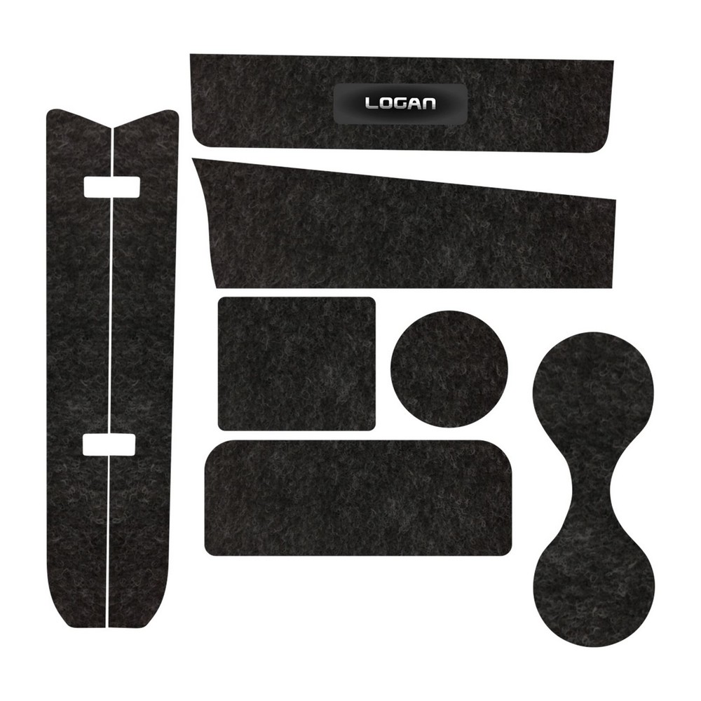 Kit Forro Porta Objetos Titanium KF0602