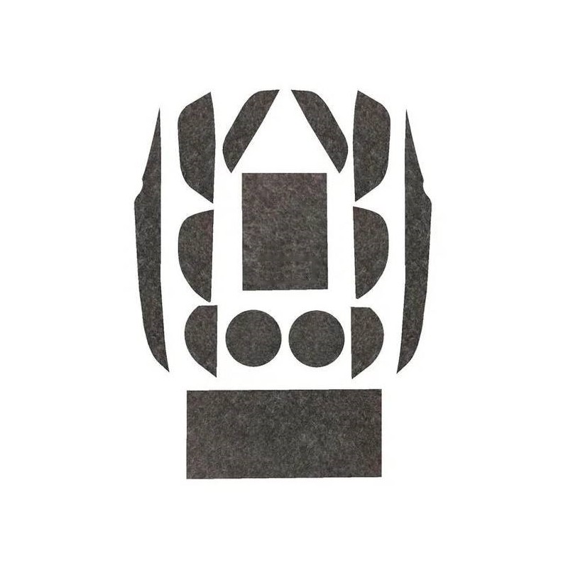 Kit Forro Porta Objetos Titanium KF1105