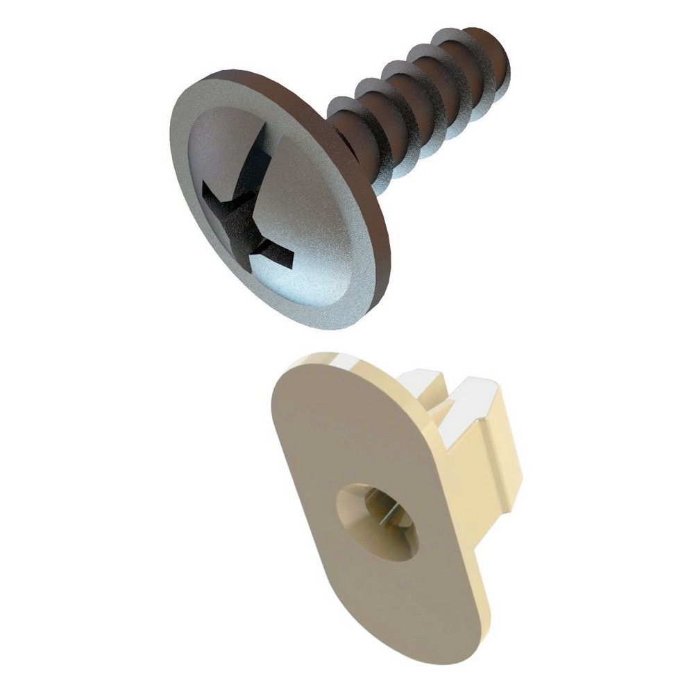 Kit Grampo de Teto Solar Plast CAR KPF063